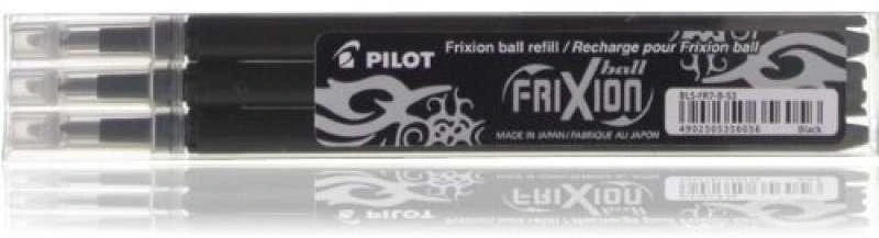 Pilot Pen Pilot Refill Set 3x Frixion Juodas Juodas (BLS-FR7-B-S3) (BLSFR7BS3)