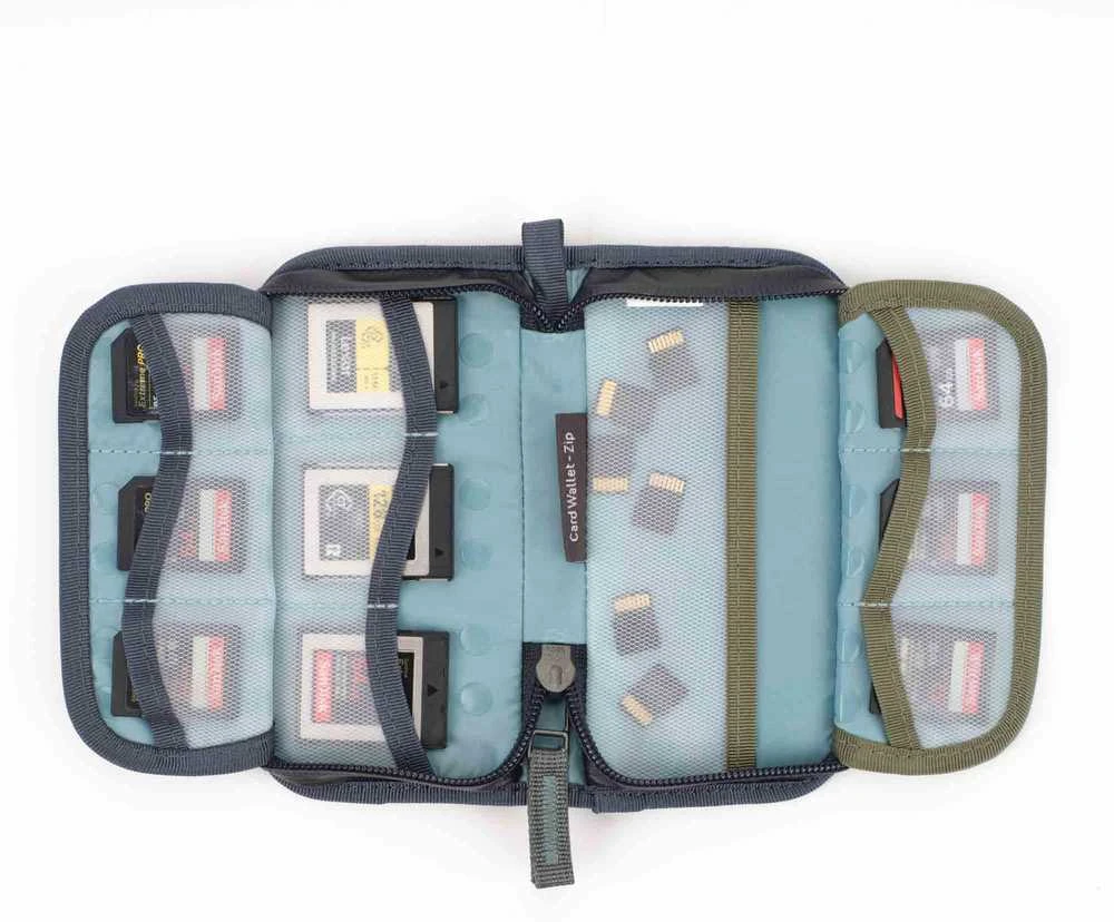 Piniginė - Shimoda Zip Wallet Compact Lightweight Mėlyna