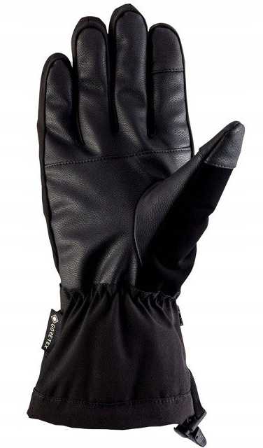 VIKING HUDSON GTX GLOVES SIZE 8 Juodas