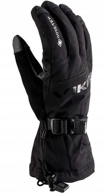 VIKING HUDSON GTX GLOVES SIZE 8 Juodas