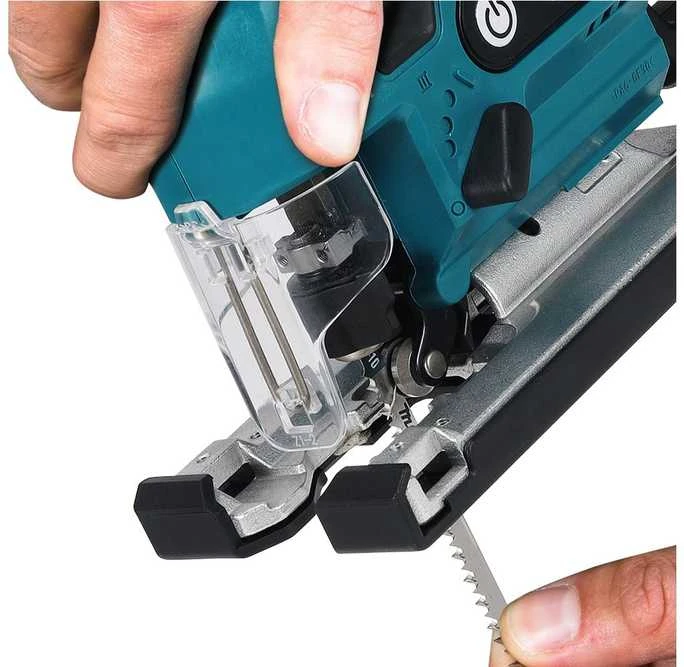 Makita DJV185Z Akumuliatorinis siaurapjūklis 18 V Li-ion, BL-motor, Cilindro formos rankena, Be akumuliatorių ir kroviklio!