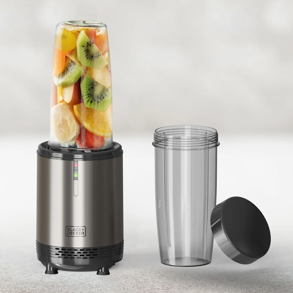 juodas+decker Juodas & Decker BXJBA1203E 1000 W hand plakiklis + 2 bottles + 2 lids
