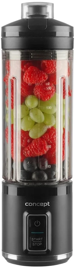 CONCEPT SM4050 Smoothie NutriMaker Cordless plakiklis 120 W Juodas