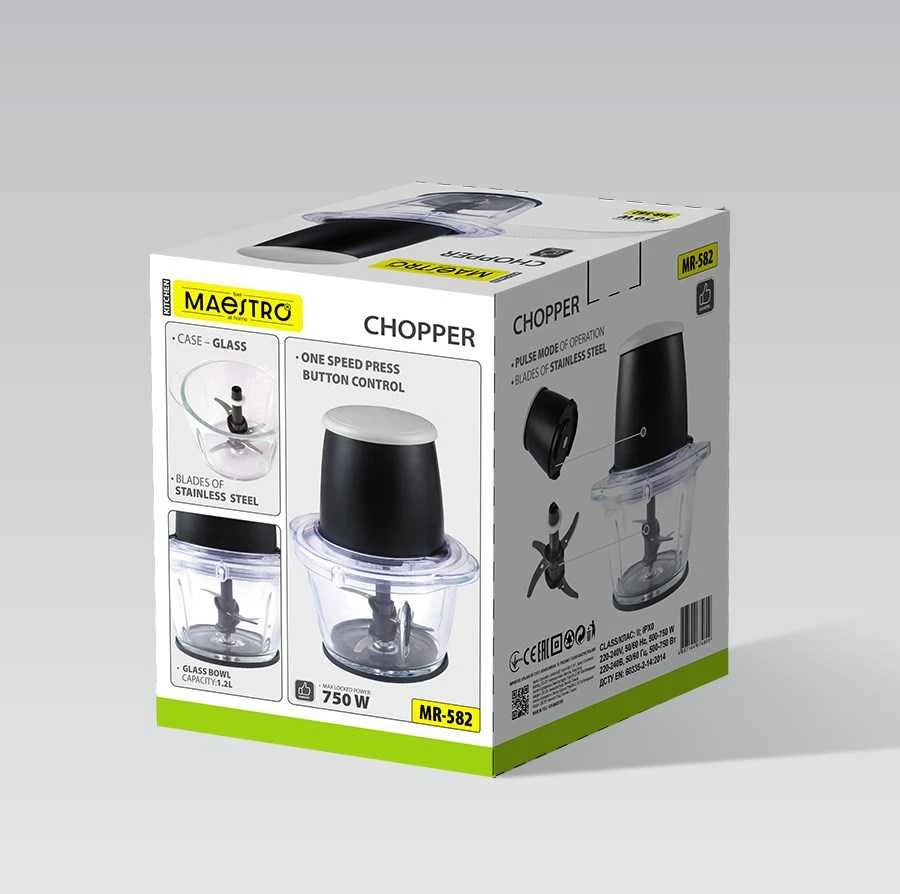 Maestro MR-582 Chopper 750 W Juodas