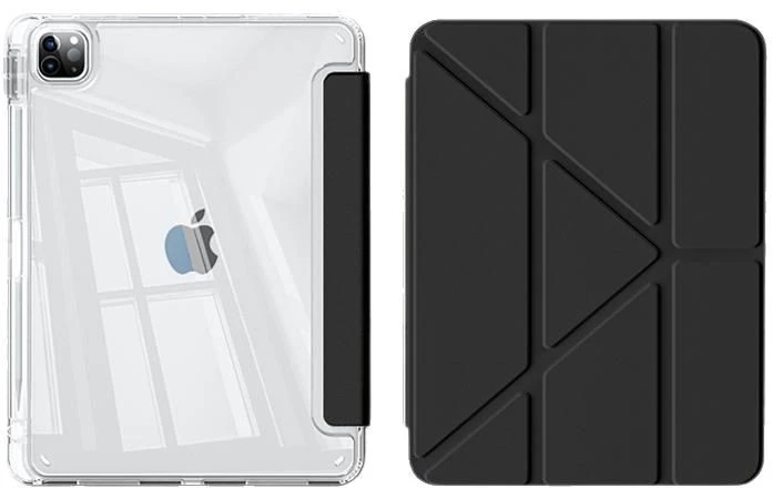 MACHINO TAB Case for iPad Pro2/3/4 11\" 2020/2021/2022 and IPad Air 4/5 10.9\" and iPad Air 11\" (2024) Juodas