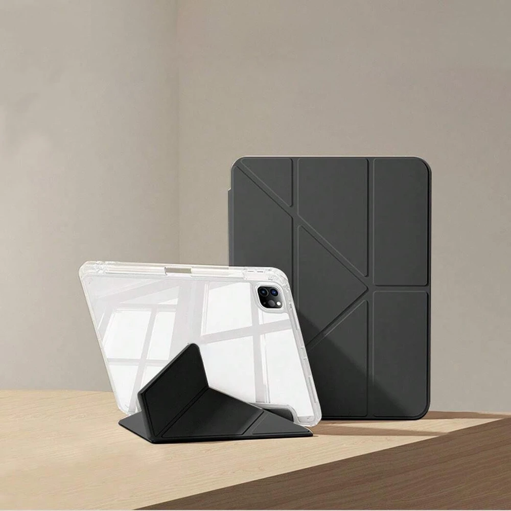 MACHINO TAB Case for iPad Pro2/3/4 11\" 2020/2021/2022 and IPad Air 4/5 10.9\" and iPad Air 11\" (2024) Juodas