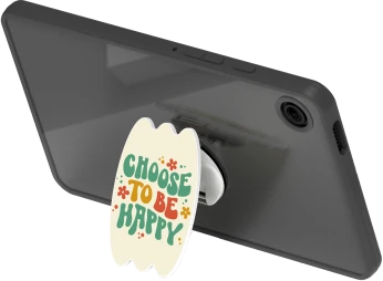 Samsung FPX115AMBGW Tab A9 Hybrid Edge Cover with Finger Tok Transparent, Žalias