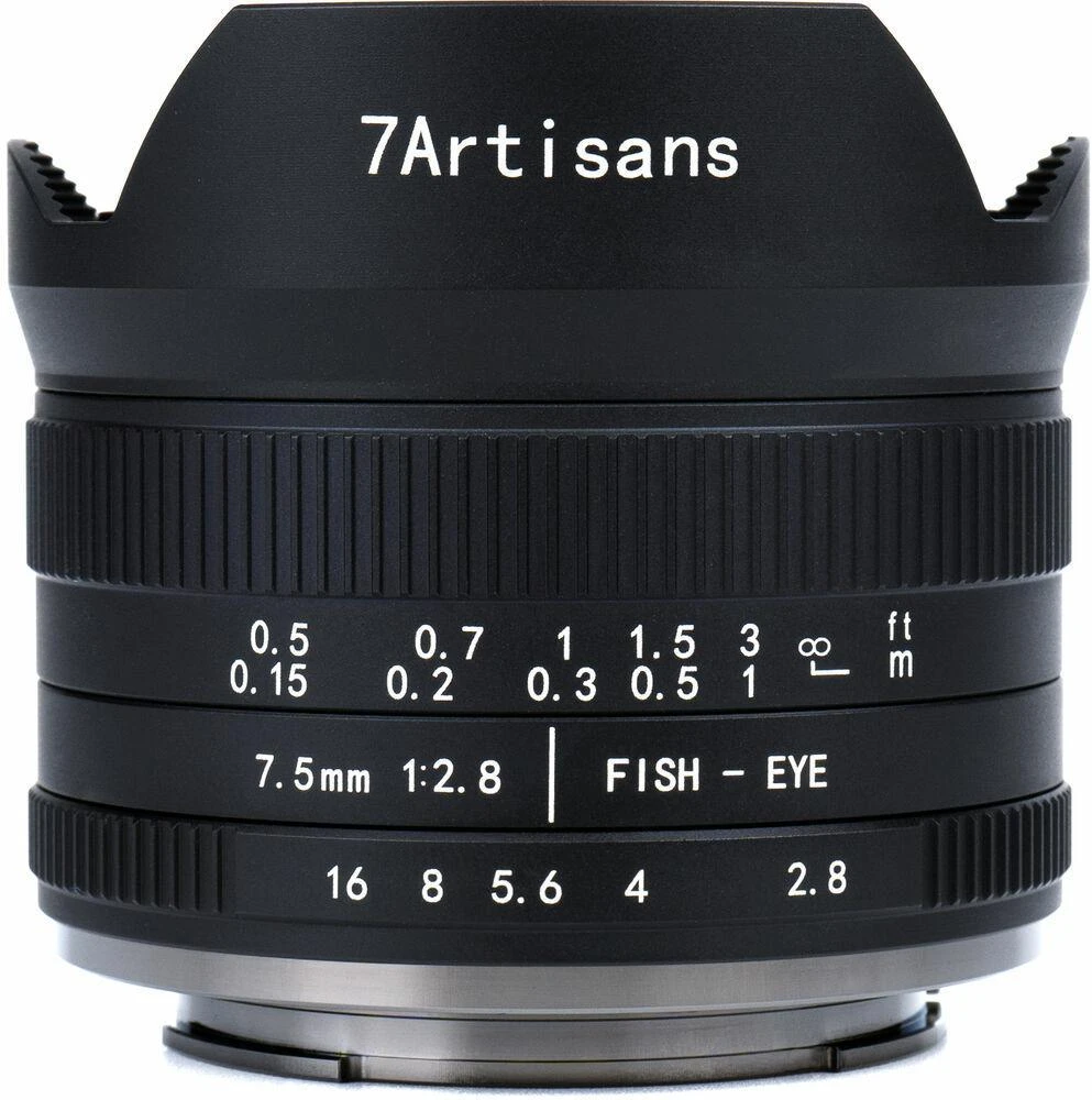 Objektyvas Platus Kampas - 7Artisans 12mm F2.8 II Sony E, Rankinis Fokusavimas, F2.8, Juoda