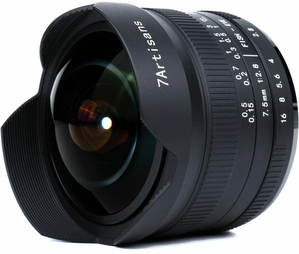 Objektyvas Platus Kampas - 7Artisans 12mm F2.8 II Sony E, Rankinis Fokusavimas, F2.8, Juoda