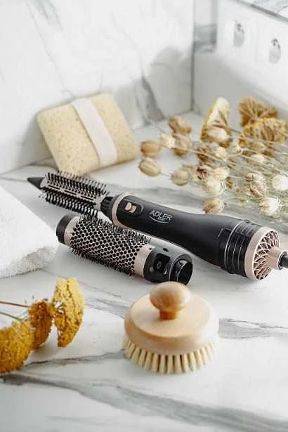 Adler | Hair Styler | AD 2026 | Barrel diameter 21/38 mm | 1200 W | Juodas