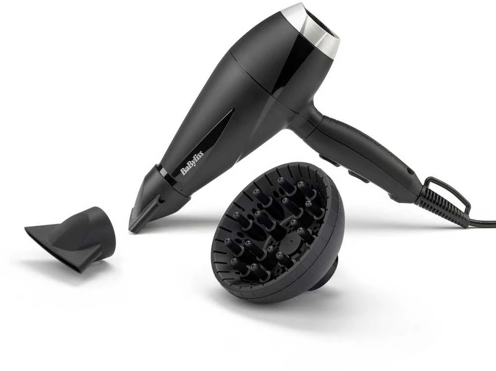 BaByliss 6710DE plaukų džiovintuvas 2100 W Juoda