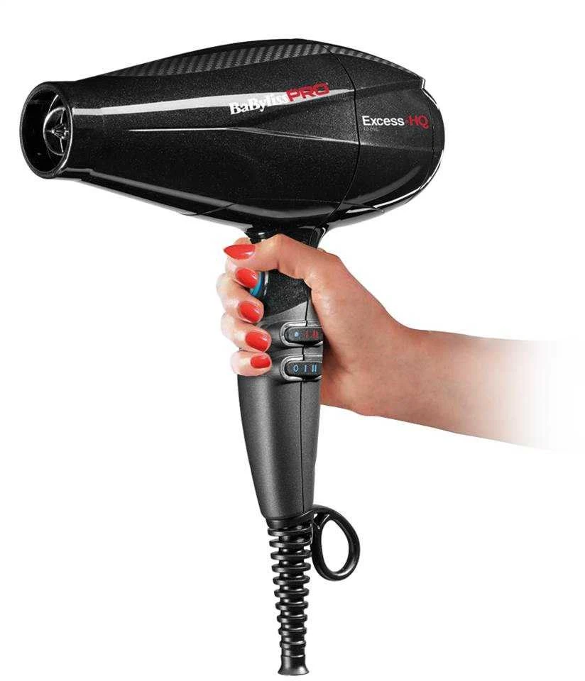 Plaukų džiovintuvas BaByliss PRO Excess HQ BAB6990IE, su jonų technologija, 2600 W