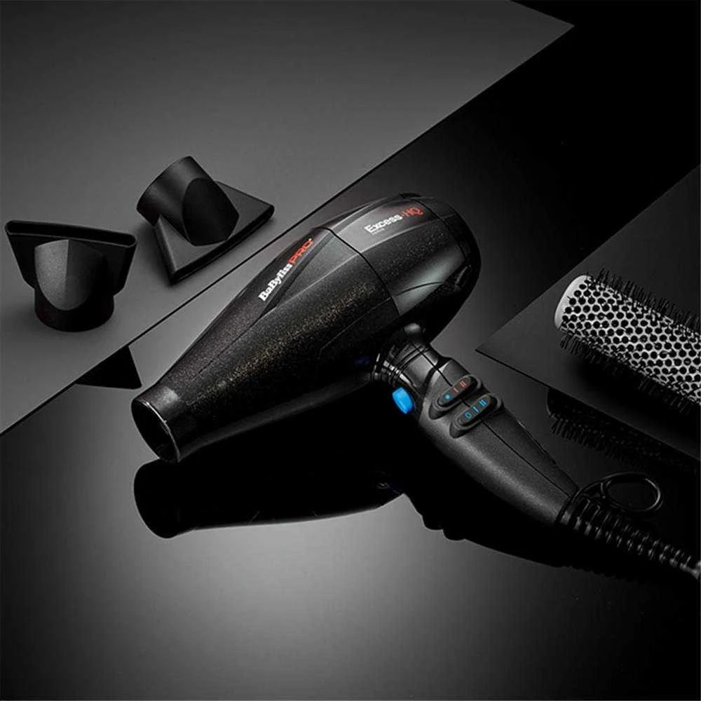 Plaukų džiovintuvas BaByliss PRO Excess HQ BAB6990IE, su jonų technologija, 2600 W
