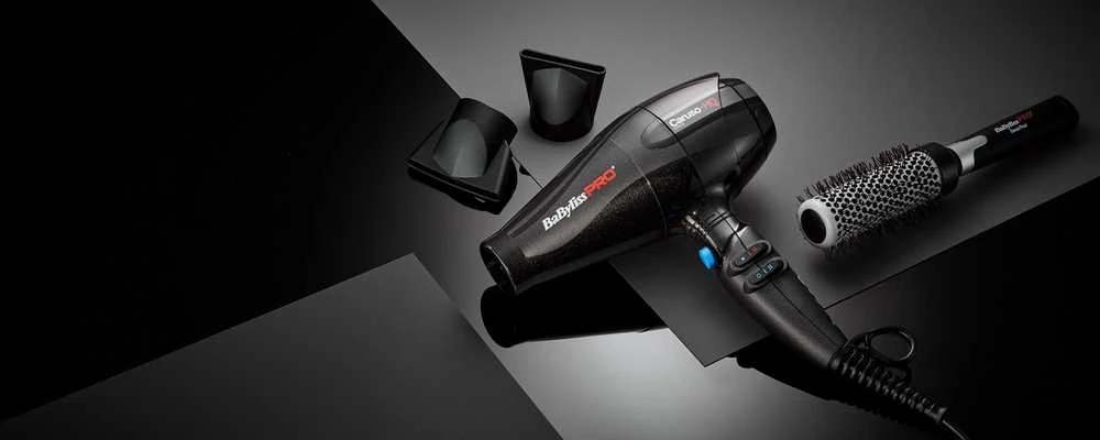 Plaukų džiovintuvas Babyliss Pro Caruso HQ Plaukų džiovintuvas BAB6970IE, su jonų generatoriumi, 2400 W