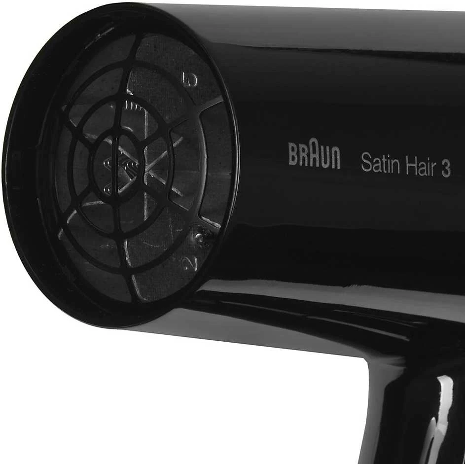 Plaukų Džiovintuvas - Braun Satin Hair 3 Style&Go 1600 W Juodas