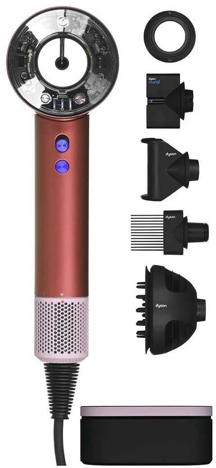 Plaukų džiovintuvas „Dyson Supersonic Nural™“ (Strawberry Bronze / Blush Pink)