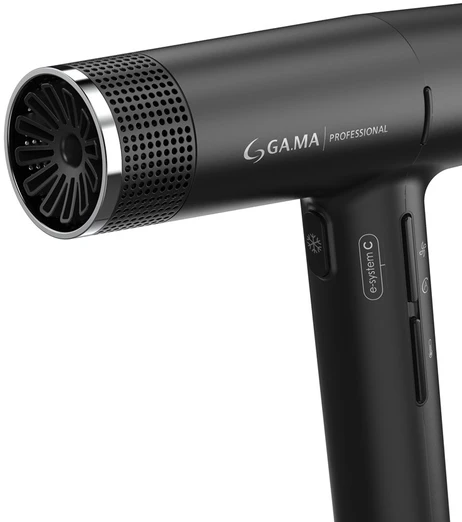 GA.MA PH6080.BK IQ3 Perfetto plaukų džiovintuvas 1600 W Juodas