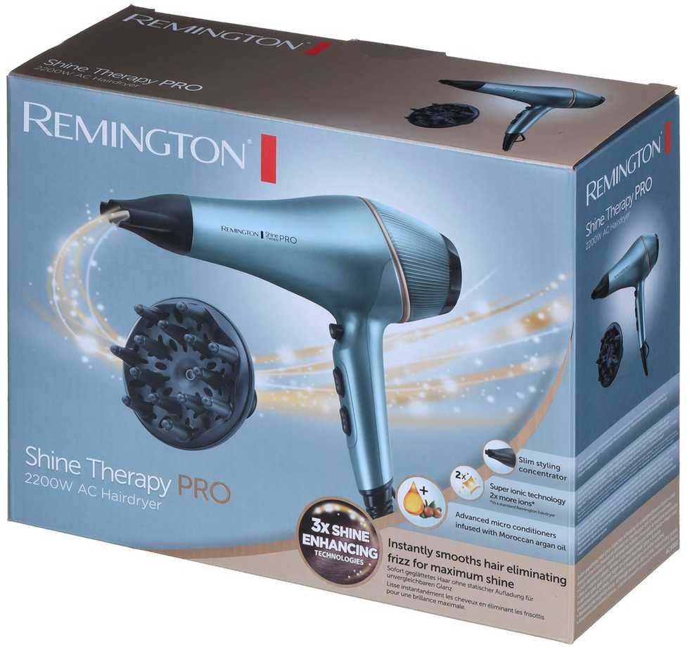 Remington AC9300 plaukų džiovintuvas 2200 W Mėlyna