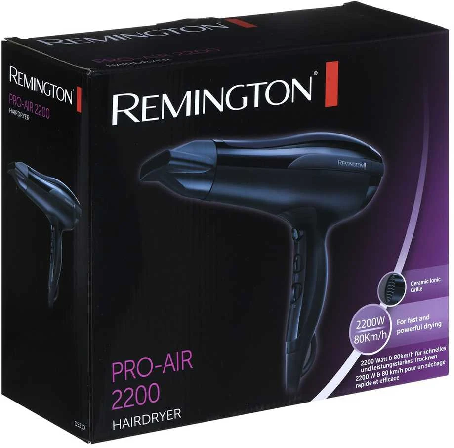 Plaukų džiovintuvas Remington D5210 Juoda 2200 W