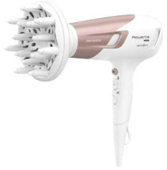 Plaukų Džiovintuvas - Rowenta Studio Dry CV5830F0 Ion Booster 6 Speed/Temp Baltas Rose Gold