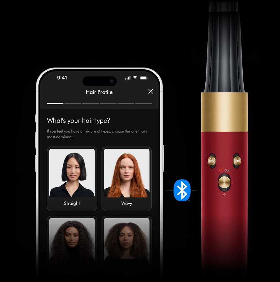 DYSON HS08 AIRWRAP i.d. plaukų formavimo prietaisas, red velvet/gold