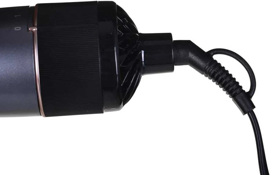 Remington Keratin Protect Rotating Air Styler | AS8810 | Keraminė šildymo sistema | Šildymo lygių skaičius 2 | 100 W | Pilkas/Juodas