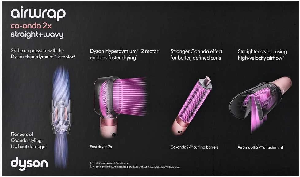 DYSON AIRWRAP Co-anda2x plaukų formavimo prietaisas, Rusvos spalvos