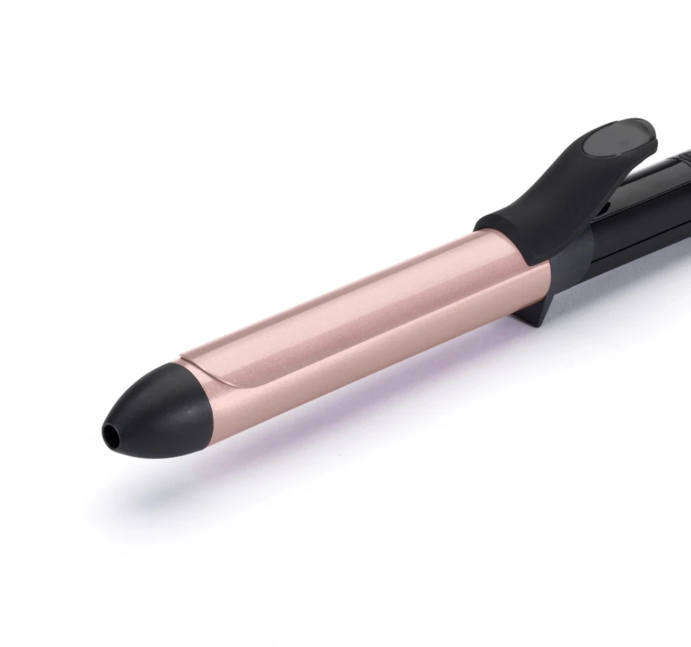 Plaukų Garbanojimo Priemonė - BaByliss 25mm Juoda ir Rožinė Auksinė