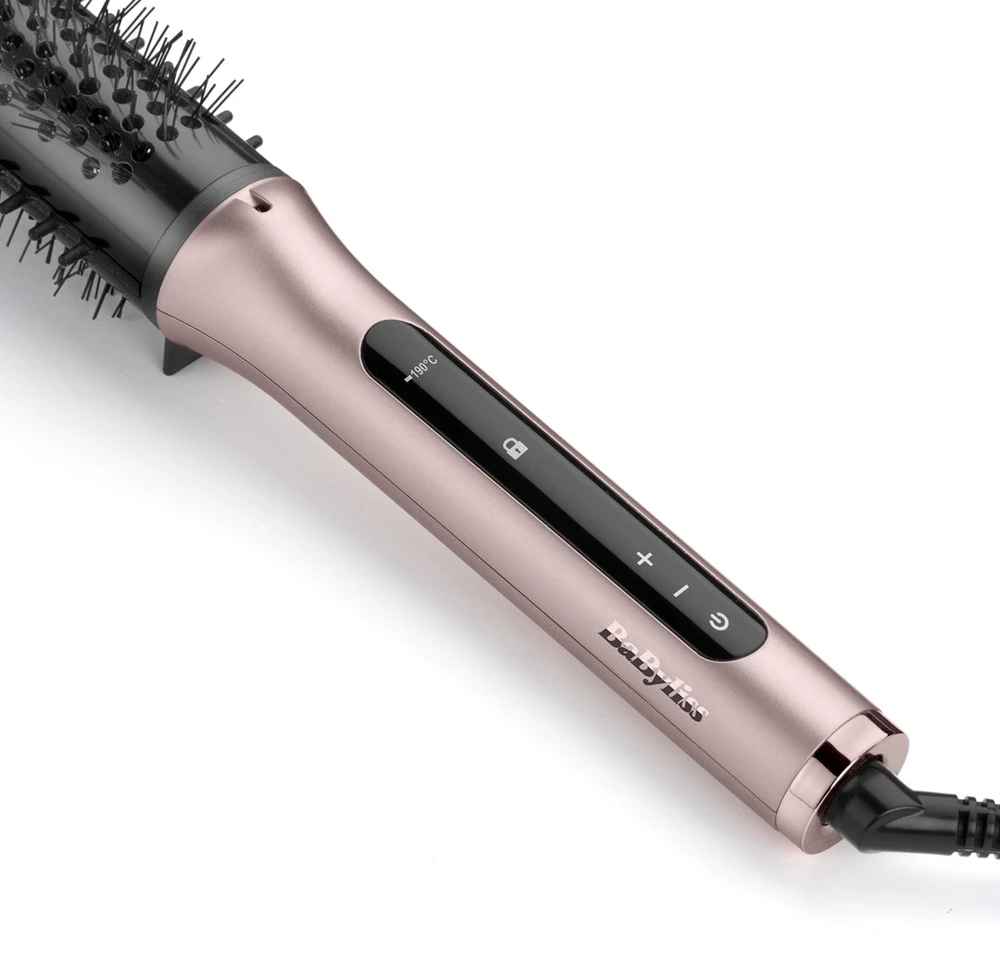 BaByliss HSB200E plaukų formavimo įrankis Garbanojimo šepetys Šiltas Rožinė 96 W 1.8 m
