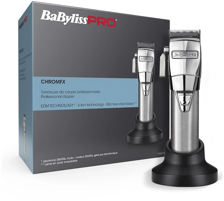 Plaukų kirpimo mašinėlė BaByliss PRO Cord/Cordless Metal Clipper FX8700E