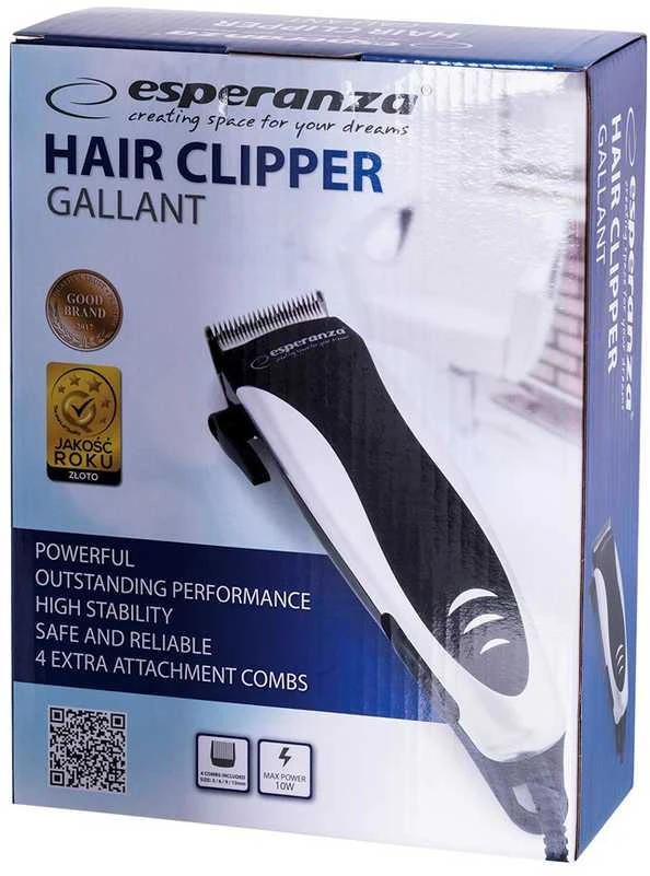 Shaver for cutting Esperanza EBC005 GALLANT (baltos spalvos)