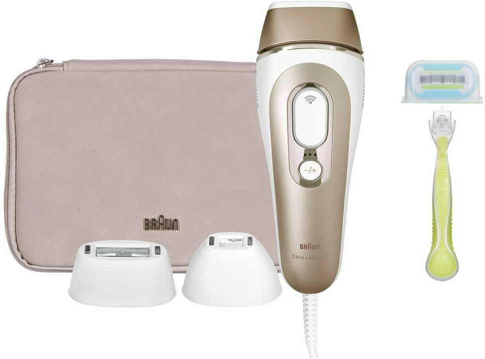 Fotoepiliatorius Braun Silk-Expert Pro IPL PL7253,  Intensyvaus pulso šviesa (IPL) „Rose Gold“, Balta
