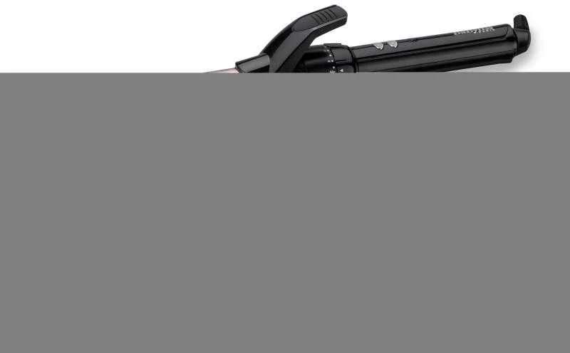 BABYLISS Plaukai Suktukas C319E Statinės skersmuo 19 mm, Temperatūra (min) 150 °C, Temperatūra (maks.) 180 °C, Šildymo lygių skaičius 10, Ekranas Nr, Juodas