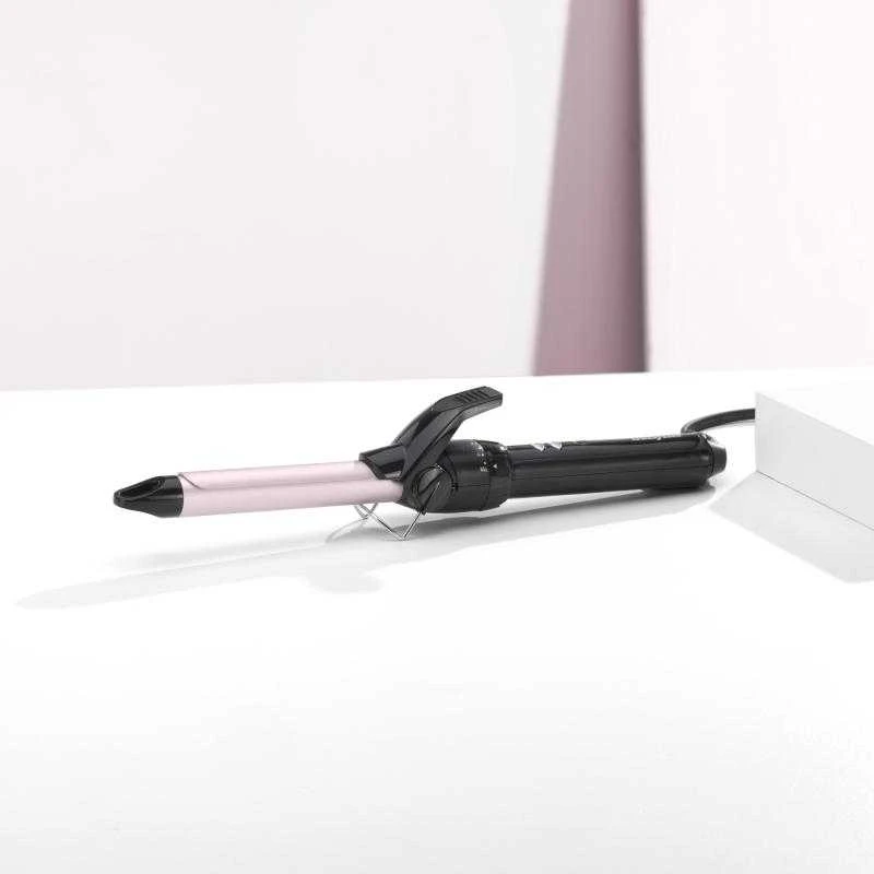 BABYLISS Plaukai Suktukas C319E Statinės skersmuo 19 mm, Temperatūra (min) 150 °C, Temperatūra (maks.) 180 °C, Šildymo lygių skaičius 10, Ekranas Nr, Juodas
