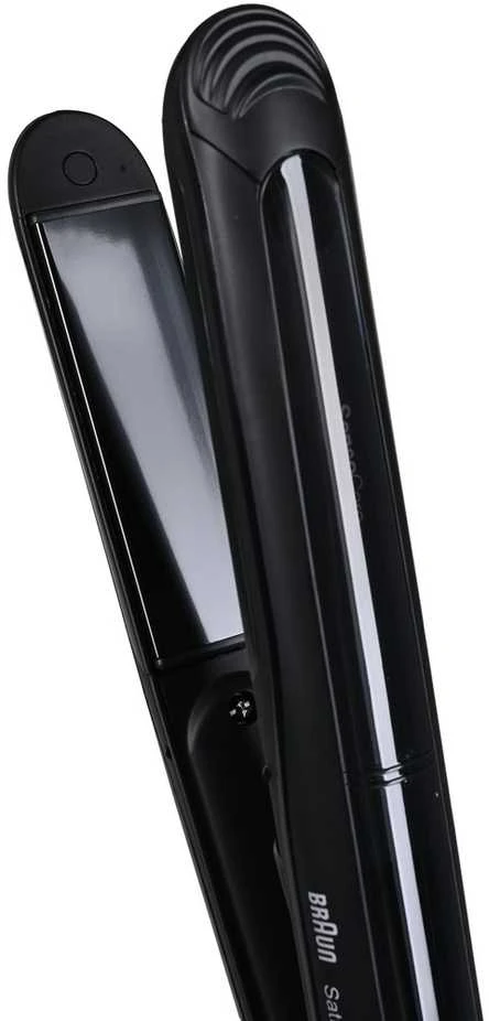 Braun | Satin-Hair 7 SensoCare ST780 | Garantija 24 mėn. | Ceramic heating system | Temperature (min) 120 °C | Temperature (max) 200 °C | Juodas