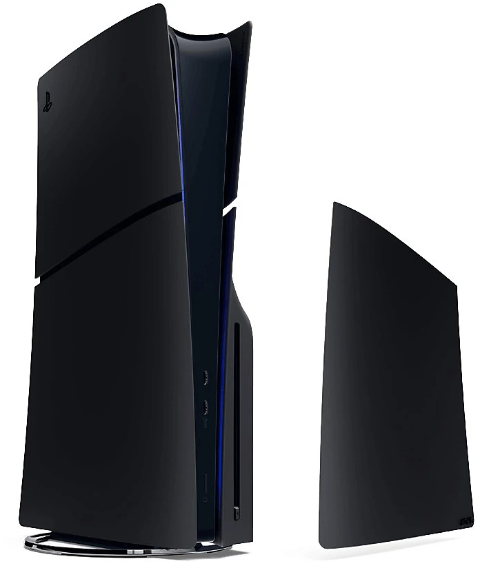 Sony PS5 Slim konsolės korpusas (Midnight Juodas)