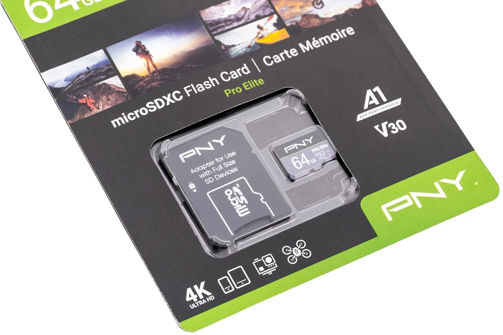 PNY Technologies PNY PRO Elite 64 GB Micro SDXC UHS-I 10 klasės