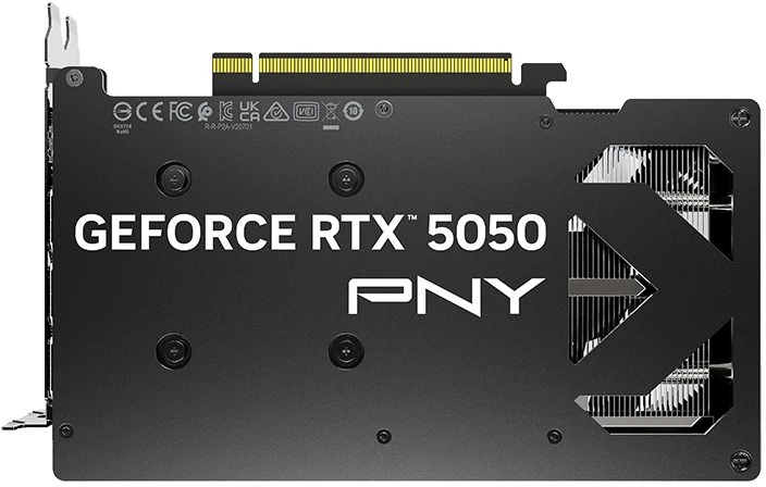 Vaizdo plokštė PNY Technologies PNY GeForce RTX 5050 NVIDIA 8 GB GDDR6