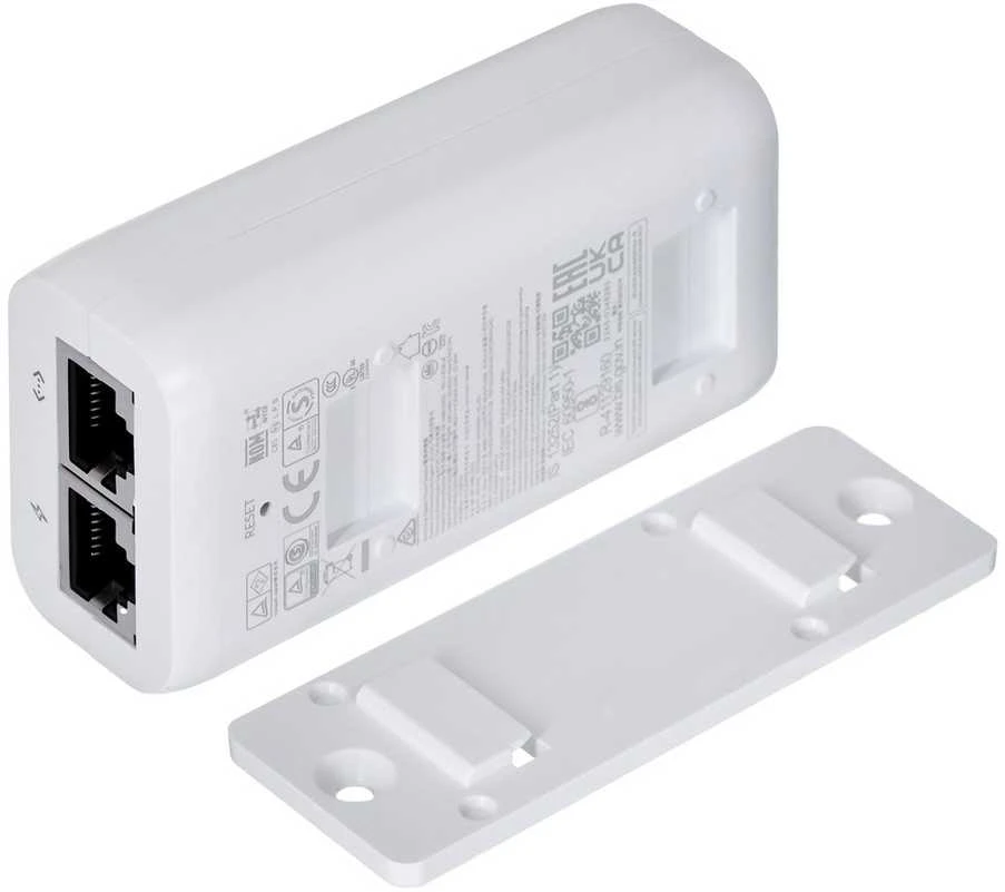 Ubiquiti PoE injektorius 48V/0.32A, baltas