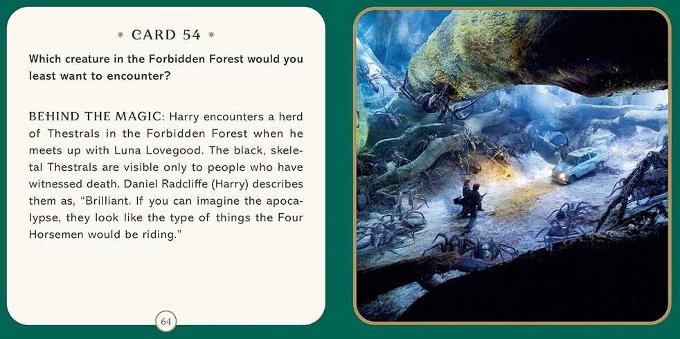 Pokalbių Kortelės - Insight Editions Harry Potter: 125 Magiškų Mintys 8.8 x 14 cm