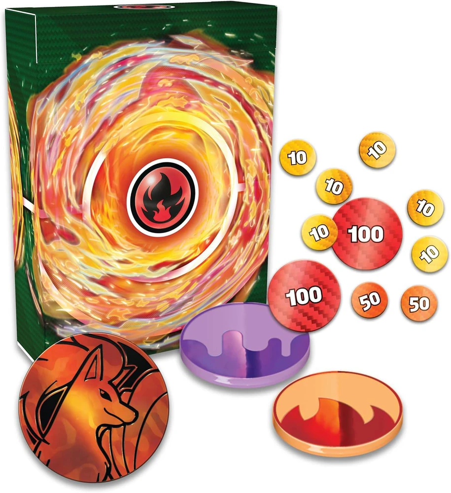 Pokémon Deluxe Battle Deck - Pokémon Deluxe Battle Deck Ninetales Ex 60 Cards, Playmat, Coin