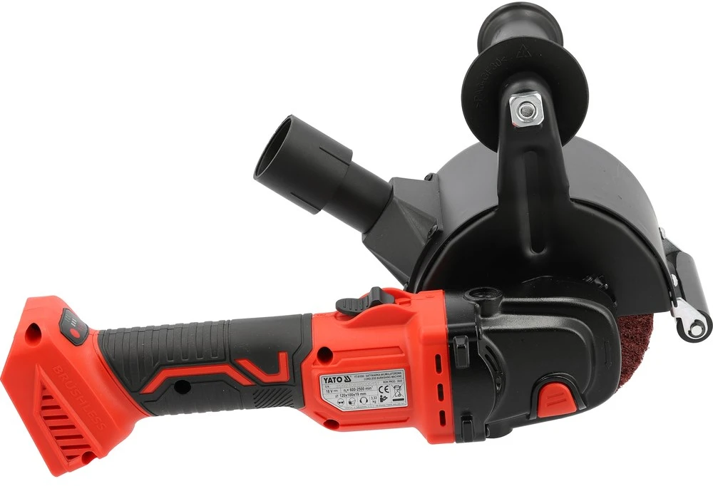 Poliravimo Aparatas - YATO YT-81950 18 V Bešepetis 2500 Aps./min. 10 cm Juosta 12 cm Diskas