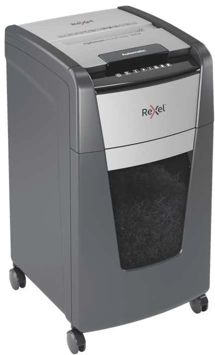 Automatinis dokumentų naikiklis Rexel Optimum Autofeed 225X, 4x25mm, P4, 60l