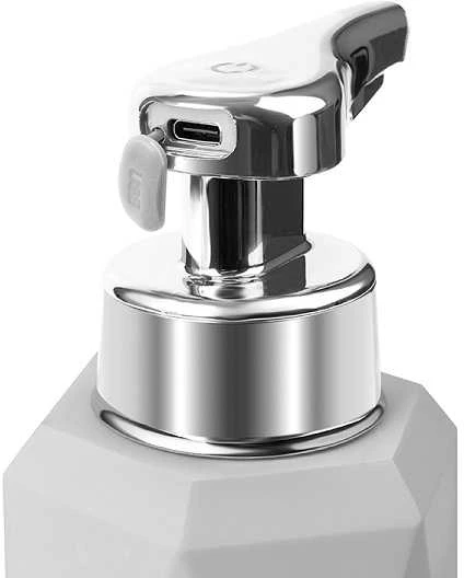 Power Plant Llc Automatinis Skysto Muilo Dozatorius - 250ml Beprisilietimui IR Jutiklis Atsparus Vandeniui Įkraunamas