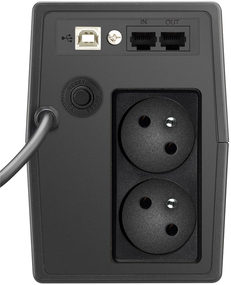 Power Walker POWERWALKER UPS Line-Interactive 600VA SCL 2x PL 230V RJ11/45 USB įvestis/išvestis