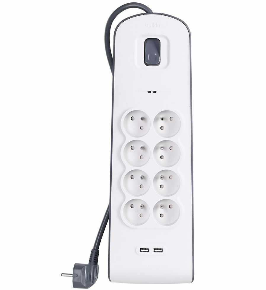 Prailgintuvas - Belkin Bsv804c 8 Ac, balta