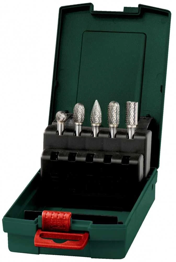 Carbide cutter set for die grinder, 5 pcs., Metabo