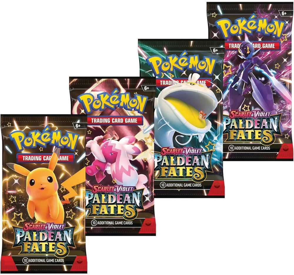 „Pokemon Pokémon TCG“ – „Scarlet & Violet 4.5 Paldean Fates“ papildymo rinkinys