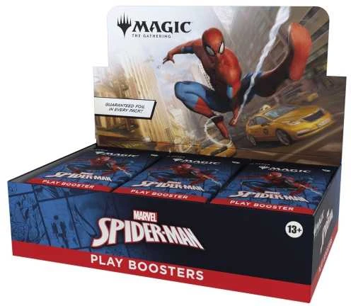 Kolekcionuojamos Kortelės - Magic the Gathering Marvels Spider-Man Play Booster Box 30 Pcs
