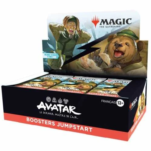 Kolekcionuojamos Kortelės - Magic The Gathering Avatar The Last Airbender Jumpstart Booster Box 24 Pcs (Prancūzų)